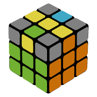 Четвертый шаг сборки кубика Рубика - создание желтого креста